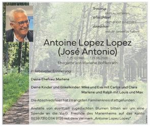 Lopez Lopez Antoine (Jose Antonio)