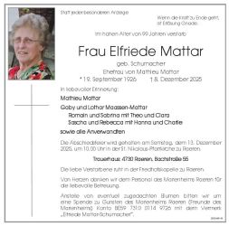 Mattar-Schumacher Elfriede