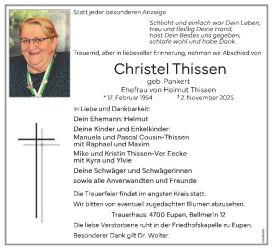 Thissen-Pankert Christel