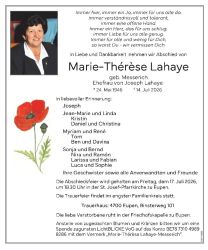 Lahaye-Messerich Marie-Therese