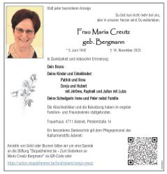 Creutz-Bergmann Maria