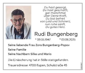 Bungenberg Rudi