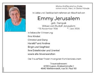 Jerusalem-Rampak Emmy