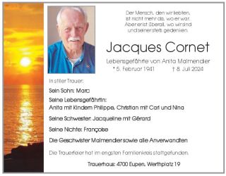 Cornet Jacques Anzeige