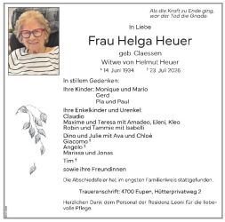Heuer-Claessen Helga
