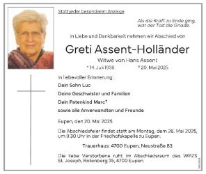 Assent-Hollaender Greti