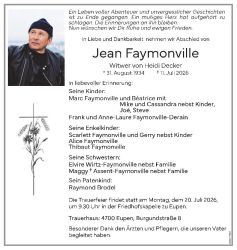 Faymonville Jean