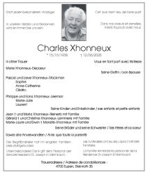 Xhonneux Charles