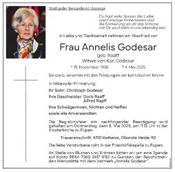 Godesar-Raaff Annelis